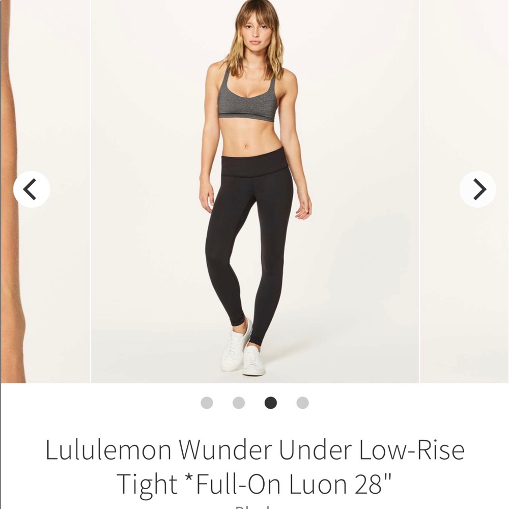 Lululemon Wunder Under Low Rise